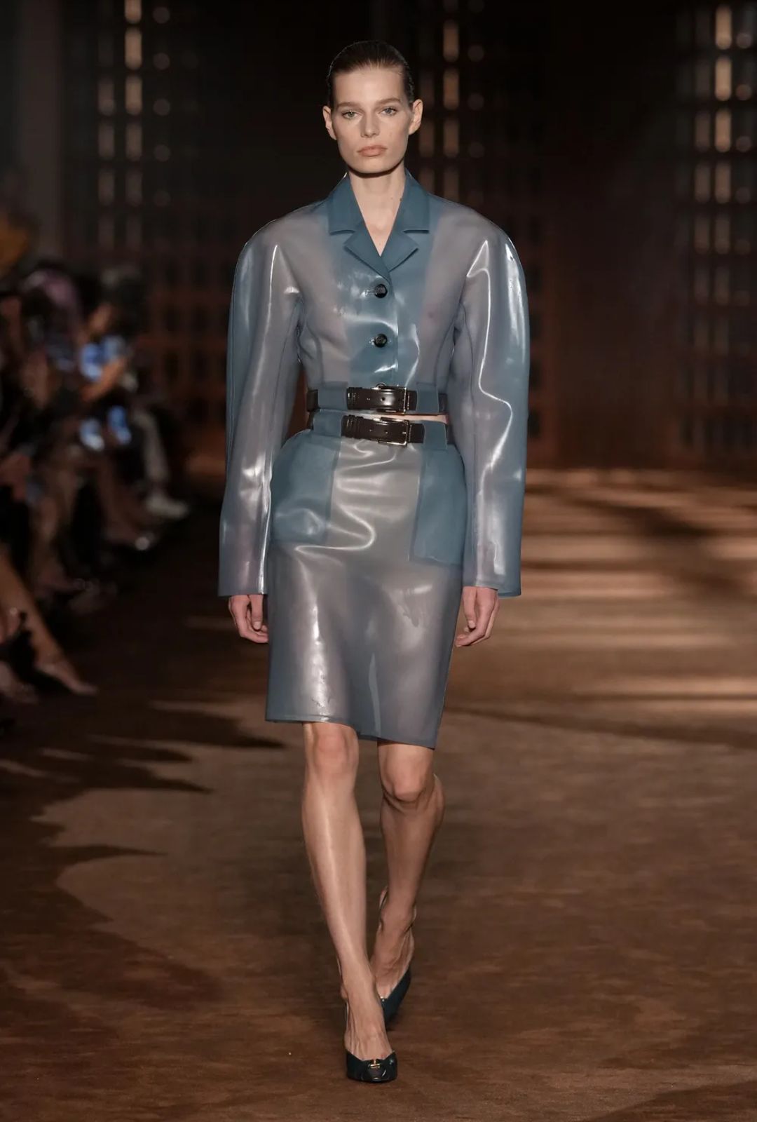 Ferragamo Primavera/Verano 2027: sastrería, látex y sensualidad